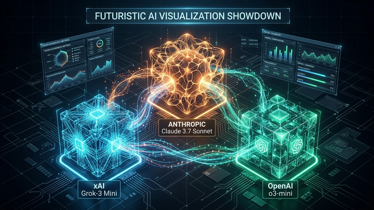 Claude 3.7 Sonnet vs Grok-3 Mini vs OpenAI o3-mini Reasoning Token Economics 2026