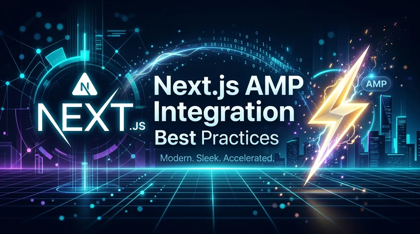 Integrating AMP with Next.js: Modern Best Practices for Instant Mobile Loading Cover Image